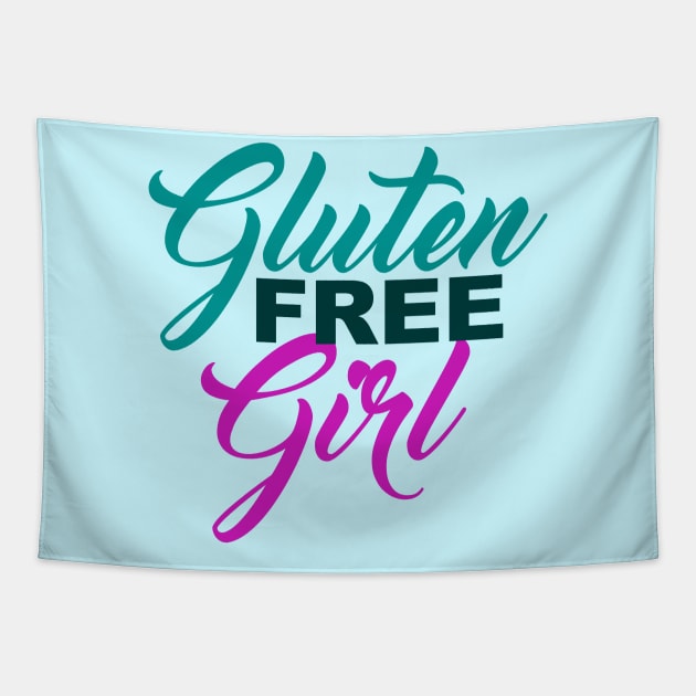 Gluten Free Girl Tapestry by epiclovedesigns