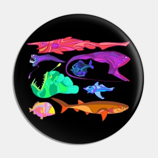 Weird Fishes Pin