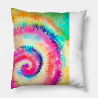 tie dye style Pillow