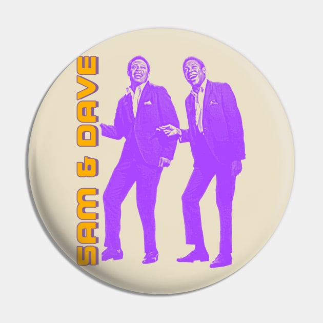 Sam and Dave \\ // Soul Man Retro R&B Duo FanArt Pin by darklordpug