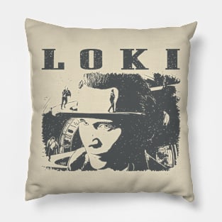 Retro Movie - Loki Pillow