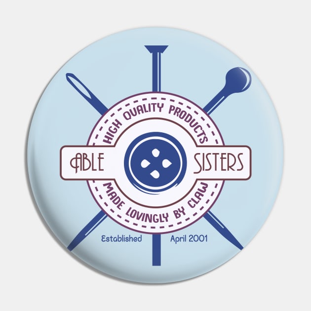 Able Sisters Tailors Pin by Avengedqrow