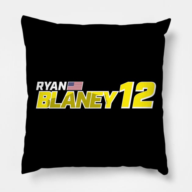 Ryan Blaney '23 Pillow by SteamboatJoe