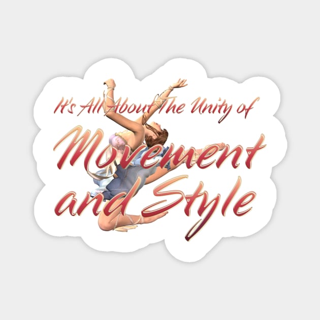 Dance Slogan Magnet by teepossible