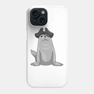 Seal Pirate Eye patch Phone Case