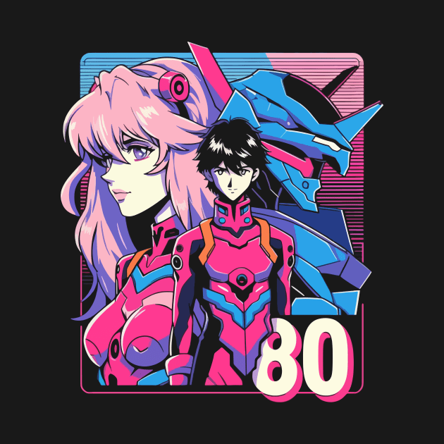 80s Evangelion by alternexus