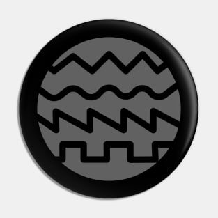 Synthesizer Waveforms Pin