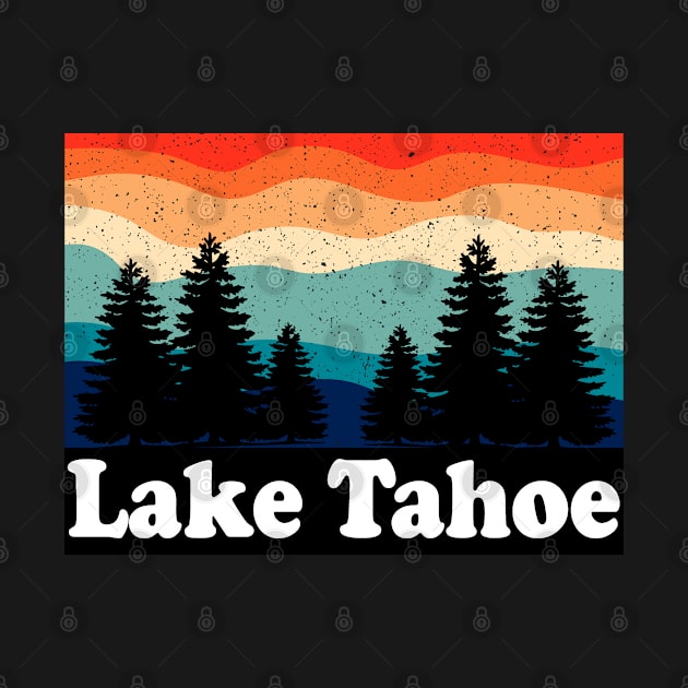 Vintage Lake Tahoe Forest Camping by ChadPill