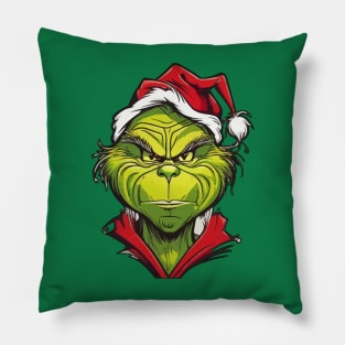 Grinch Pillow