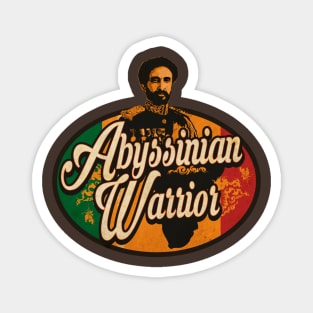 Abyssinian Warrior Magnet