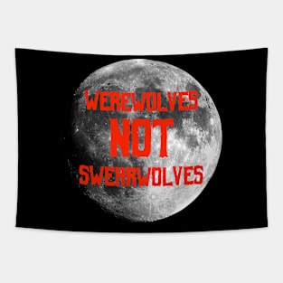 Werewolves Not Swearwolves Tapestry