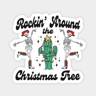 Rockin' Around the Christmas Tree Magnet