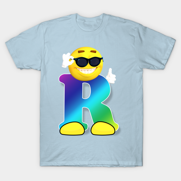 Letter R Fashionable T Shirt,for Men,S Letter R Fashionable T Shirt,for Men,S