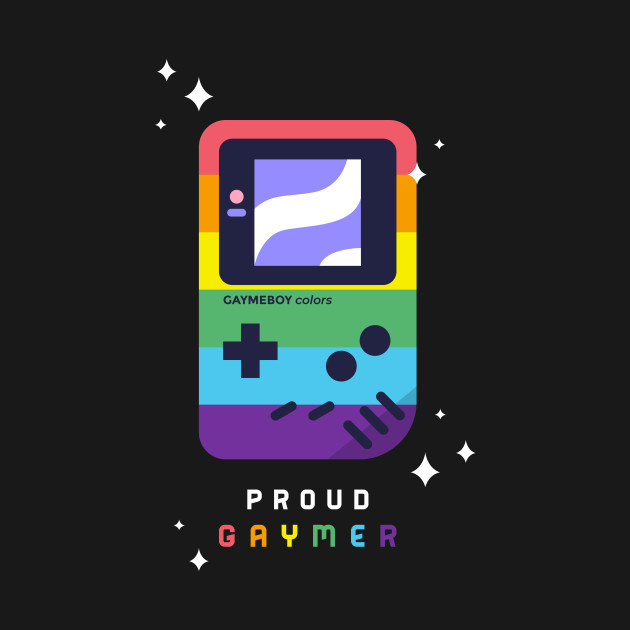 Disover Gaymer Boy Rainbow Colors, LGBT Pride Month Gift - Gamer - T-Shirt