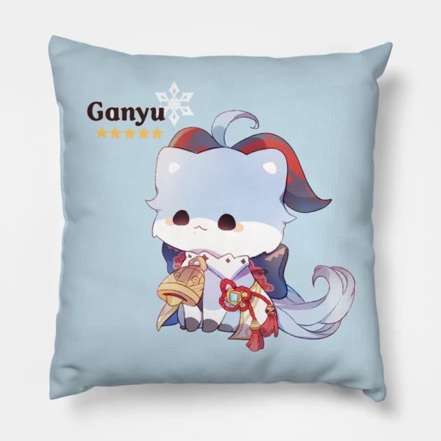 Ganyu Pillow by Cremechii