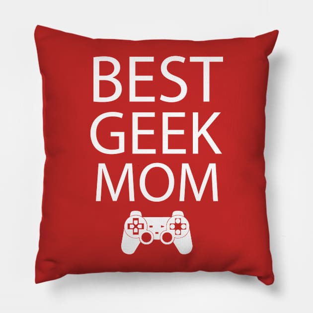 Best geek mom Pillow by aleatory21