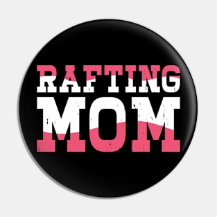 Rafting Mom T shirt For Women Pin