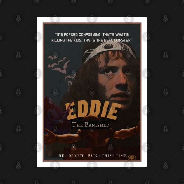 Eddie Munson Vintage Poster by TheArtsthete