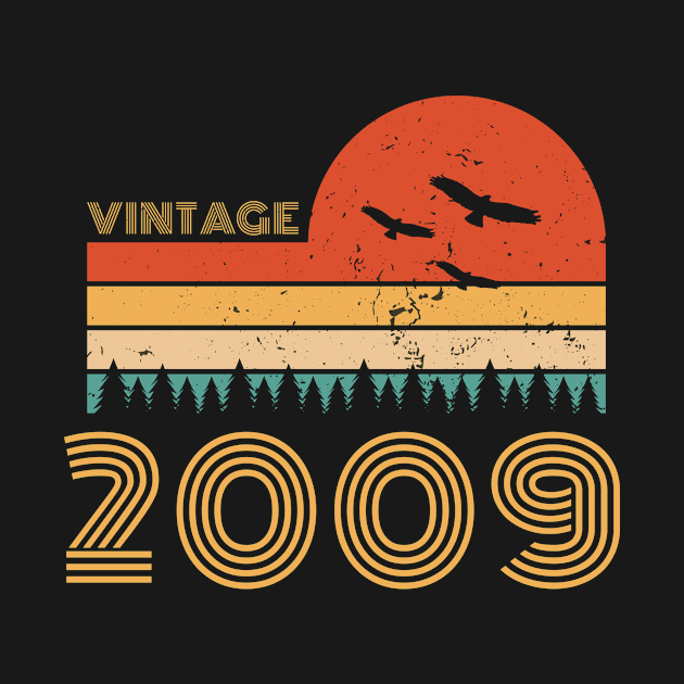 Vintage 2009 Birthday Gift 12 Years Old by Monosshop