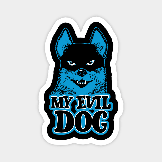 My evil dog Magnet by My Happy-Design