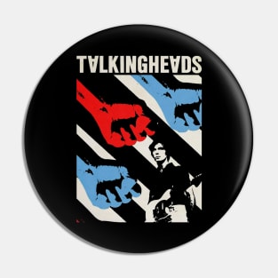 Talking heads Pin