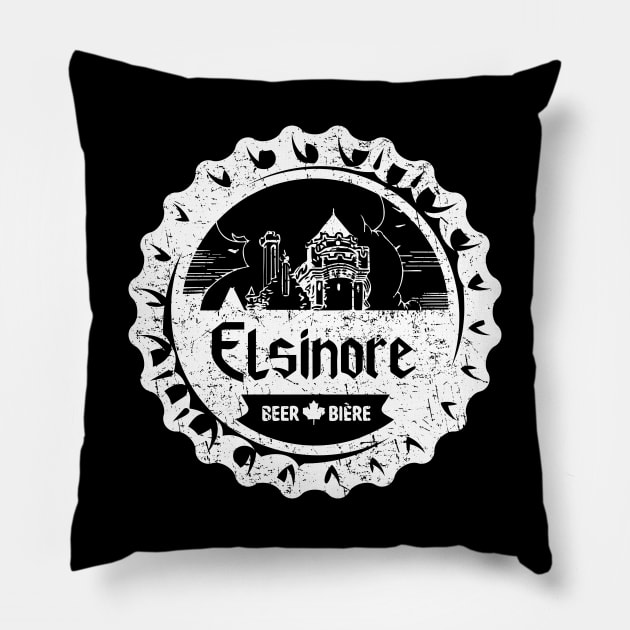 Elsinore Beer Brewery - Strange Brew Pillow by Barn Shirt USA