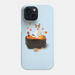 Cat Bathing in Luxurious Salmon Caviar | Sushi Cat Phone Case