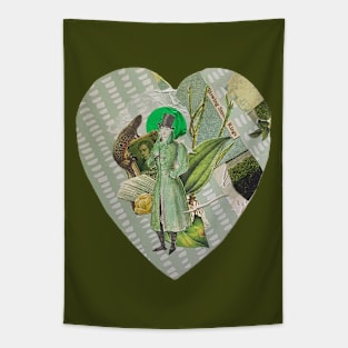 Green Heart Tapestry