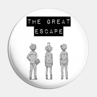 The Great Neverland Escape Promised Anime Pin