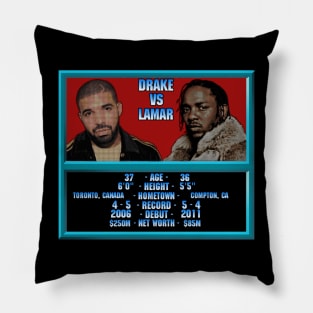 Drake VS Kendrick Pillow