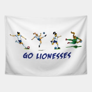 Go Lionesses Tapestry