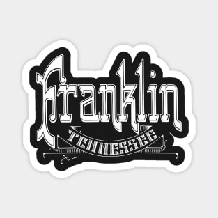 Vintage Franklin, TN Magnet