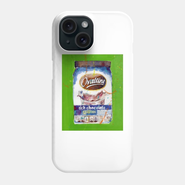 Rich Chocolate Drink Phone Case by dfrdesign