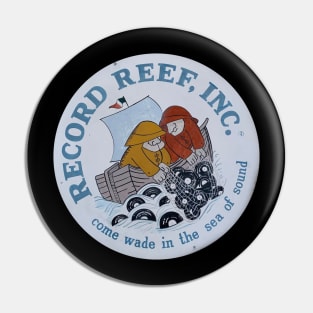 Record Reef Music Pin