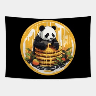 Panda Food Passion: Cuddly Charm Ramen Panda Feast Mode: Culinary Cuteness Tapestry