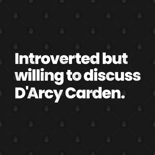 Introverted but willing to discuss D'Arcy Carden - Gretta Gill ALOTO by VikingElf