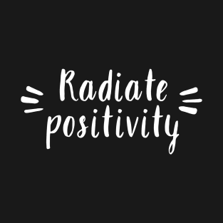 Radiate Positivity In Modern Typography For Good-Vibes T-Shirt