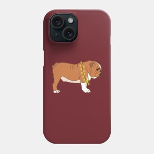 Festive Bulldog Phone Case