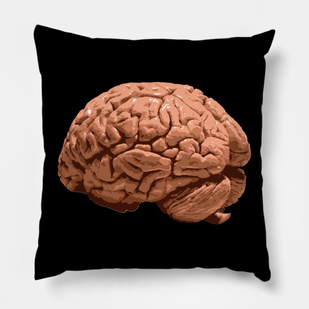 Real Human Brain Pillow by JadedOddity