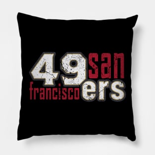 49ers football Pillow