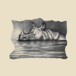 Javan Rhinoceros T-Shirt