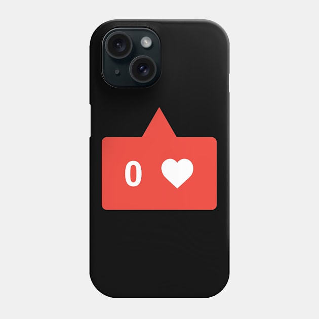 No Love Phone Case by RadicalLizard