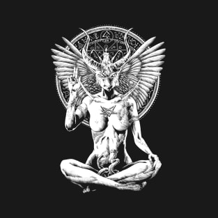 Catphomet cat baphomet T-Shirt