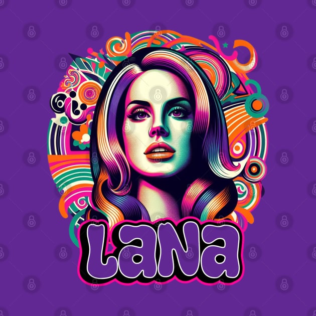 It's Lana Del Rey, Darling! by Tiger Mountain Design Co.