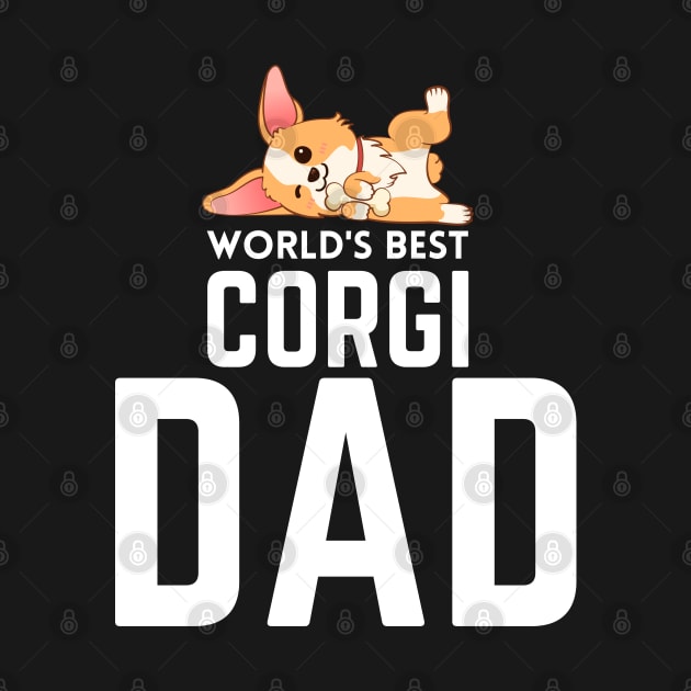 World's Best Corgi Dad by Outfit Clothing