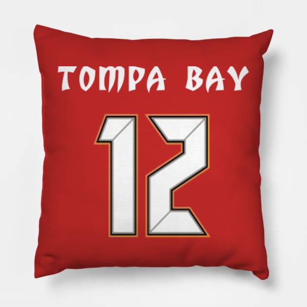 Tompa Bay Pillow by jordan5L