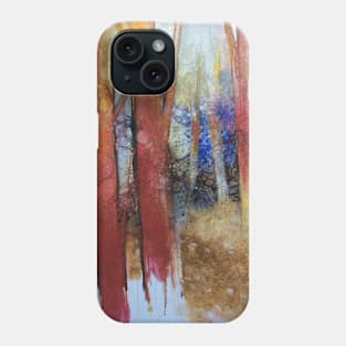 At the end of summer the forest becomes more beautiful Phone Case