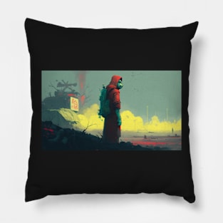 The toxic city Pillow