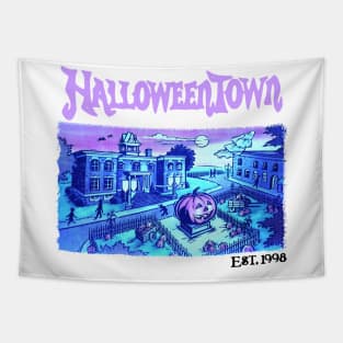 Halloweentown, Pumpkin Design, Pumpkin Tapestry