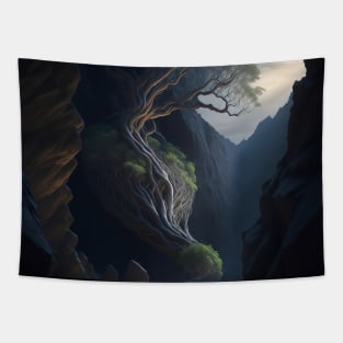 Mystic Luminous Enigma Tapestry